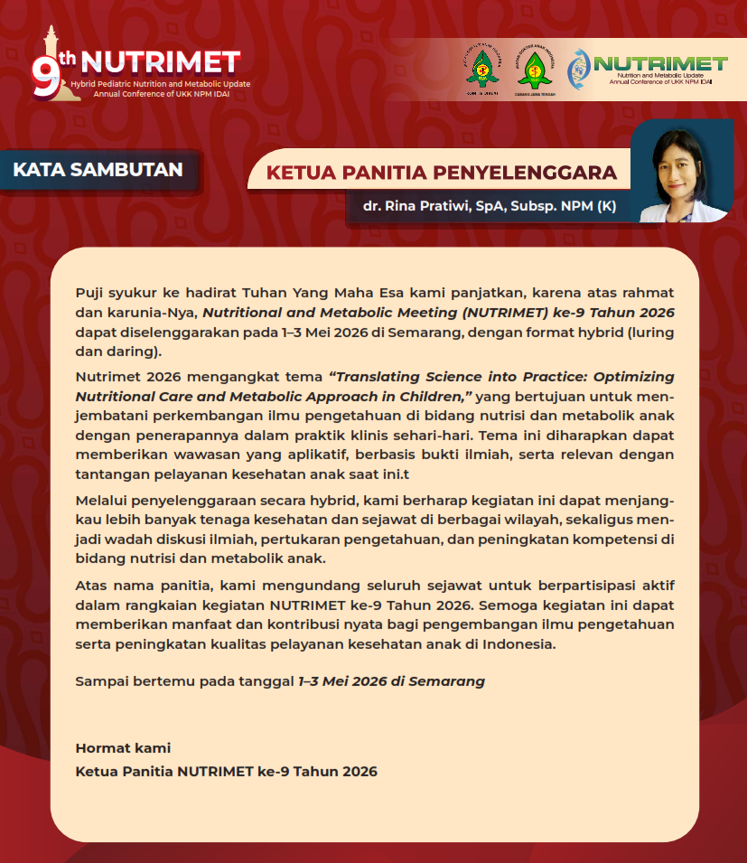 kata sambutan ketua panitia